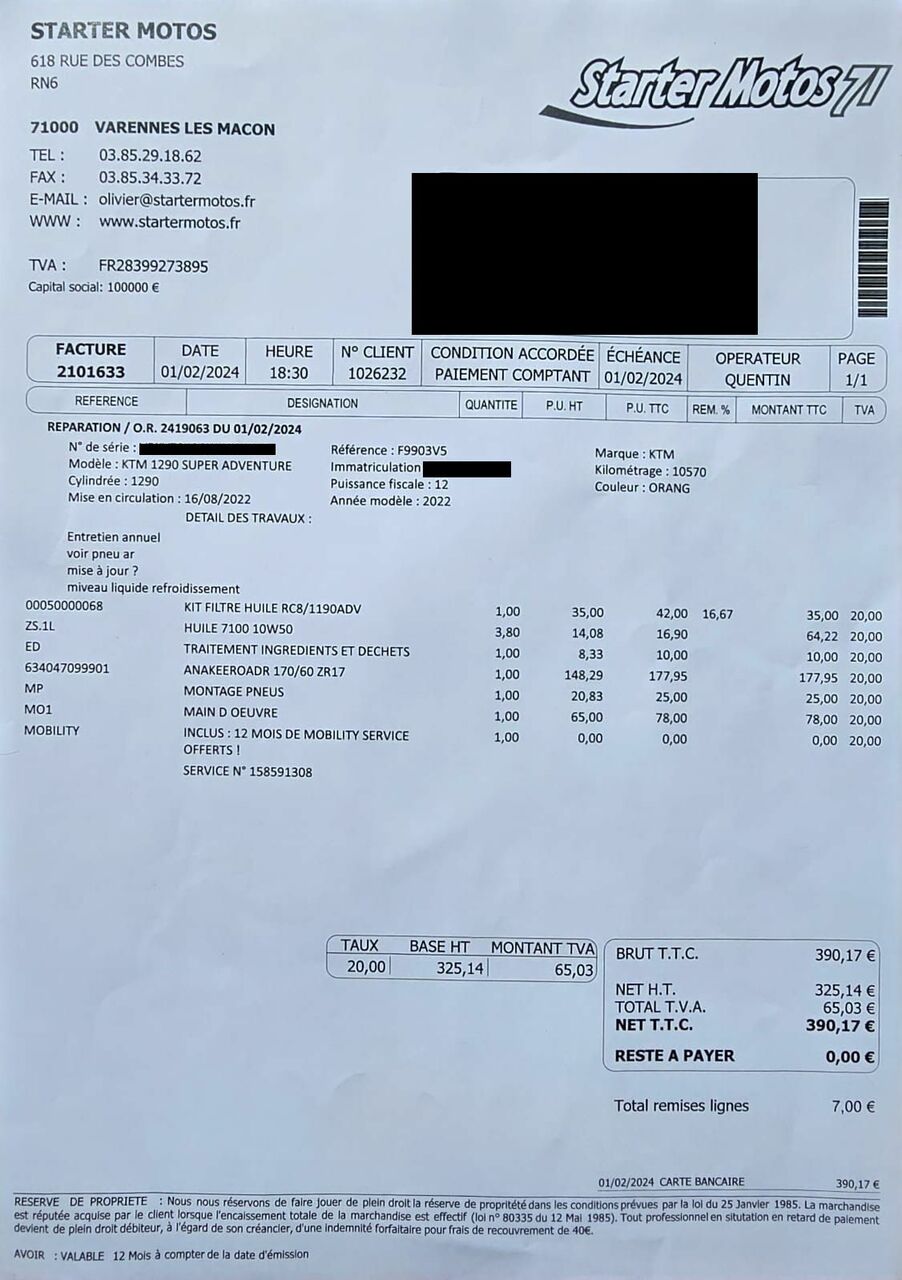 Photo KTM 1290 SUPER S