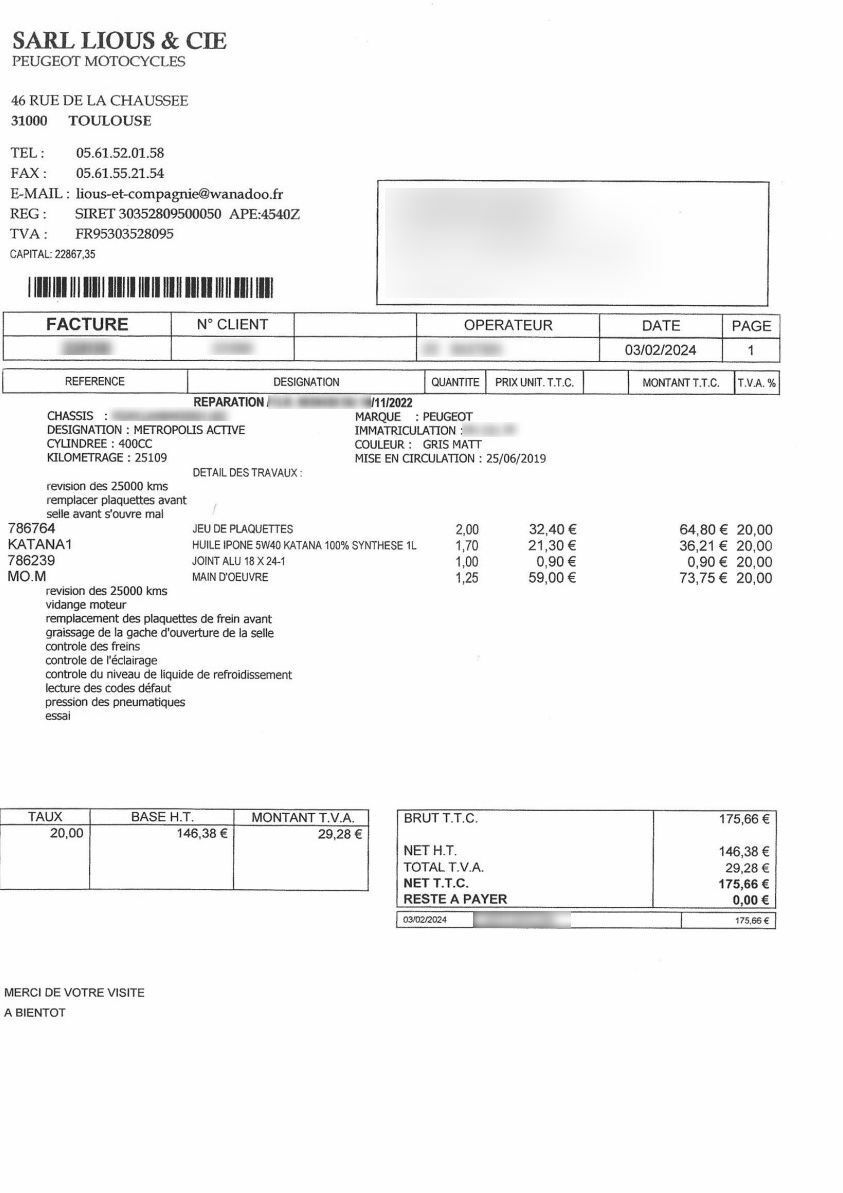 Photo PEUGEOT METROPOLIS