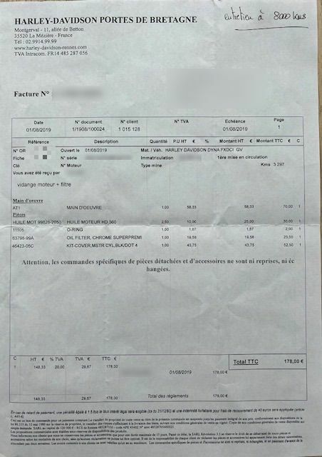 Photo HARLEY DAVIDSON FXD