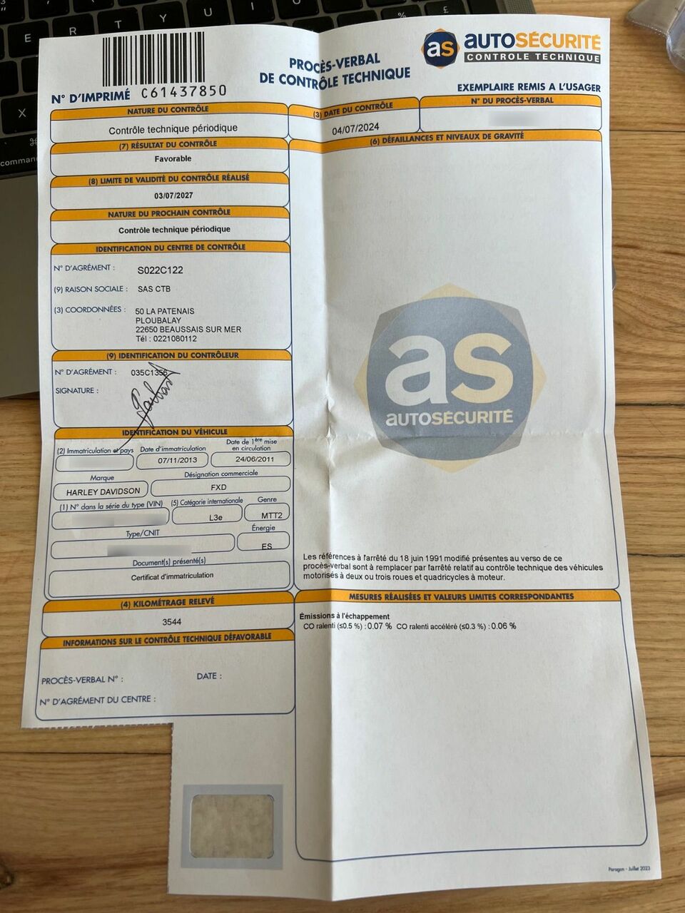 Photo HARLEY DAVIDSON FXD