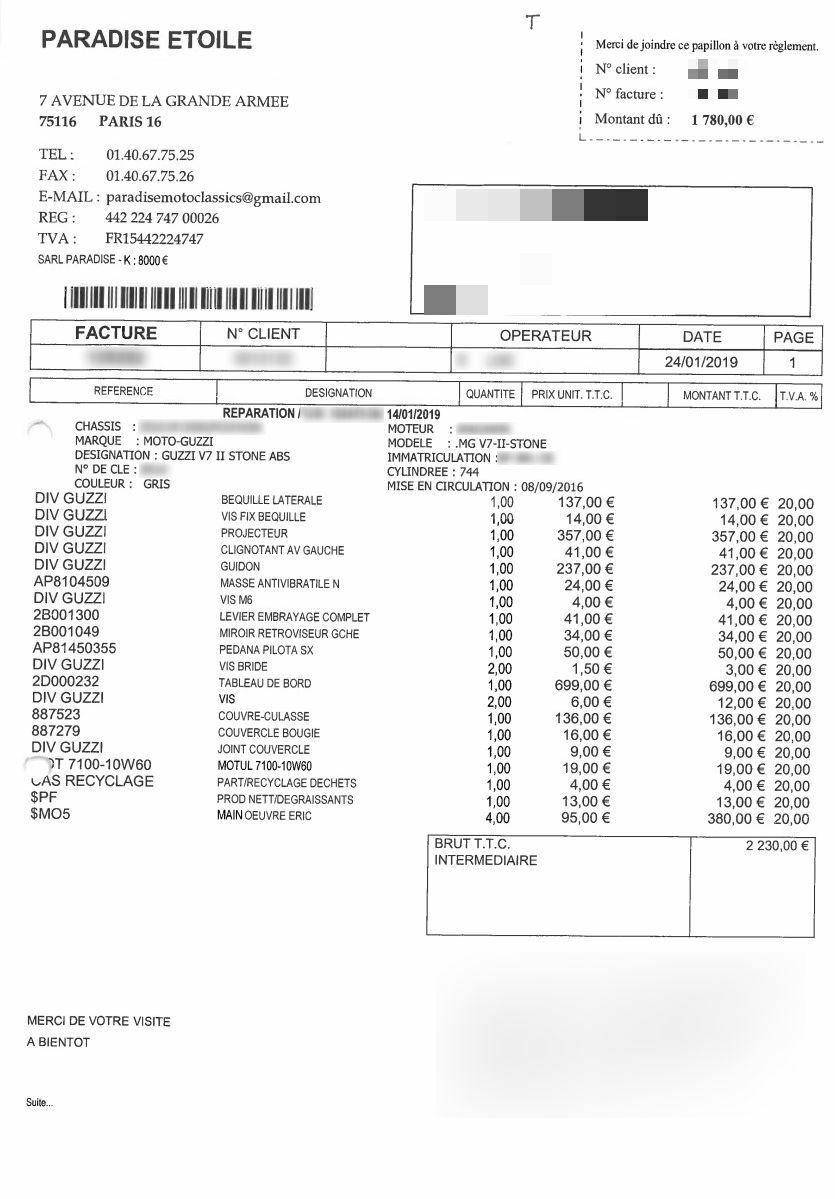 Photo MOTO GUZZI V7 II STONE