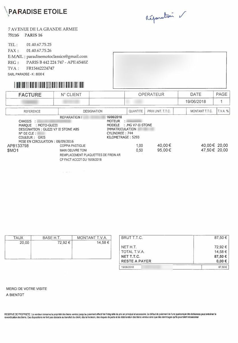 Photo MOTO GUZZI V7 II STONE