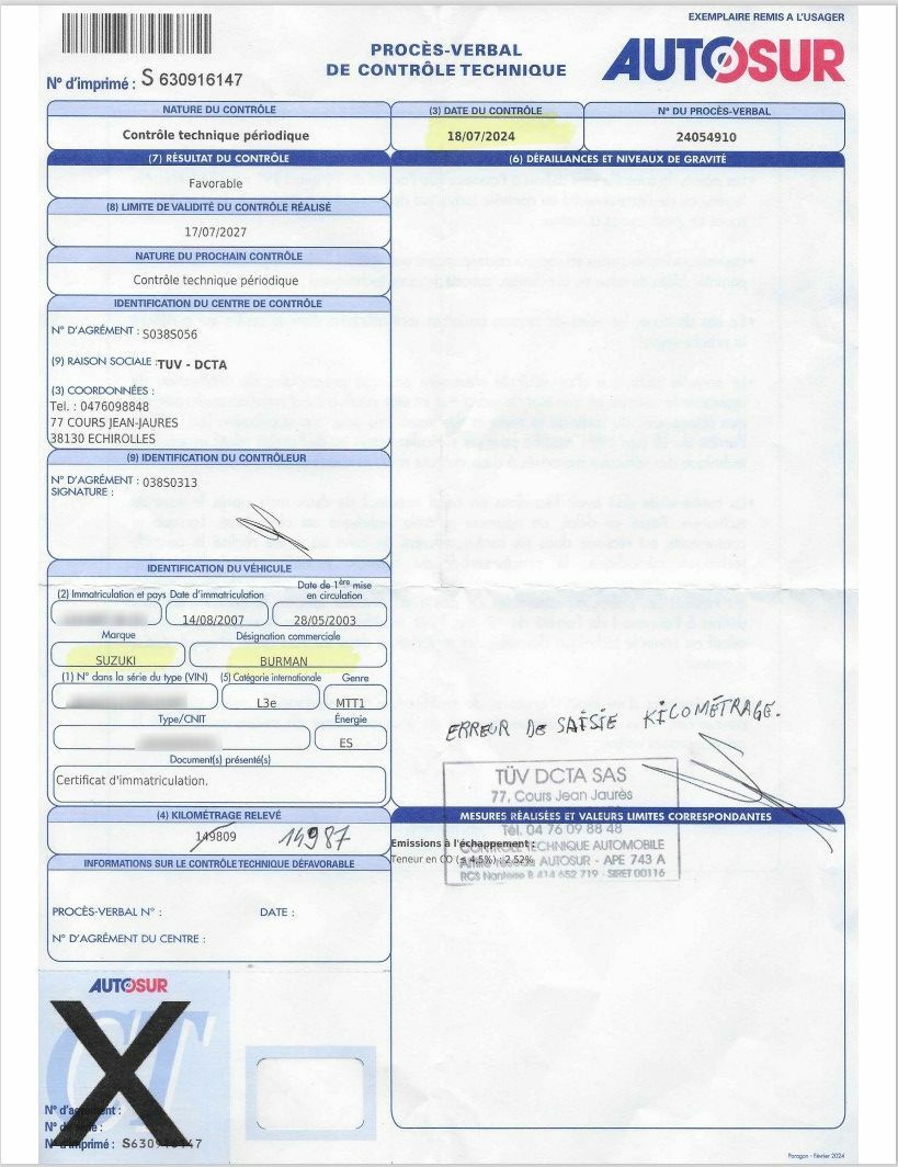 Photo SUZUKI BURGMAN 400 (CT