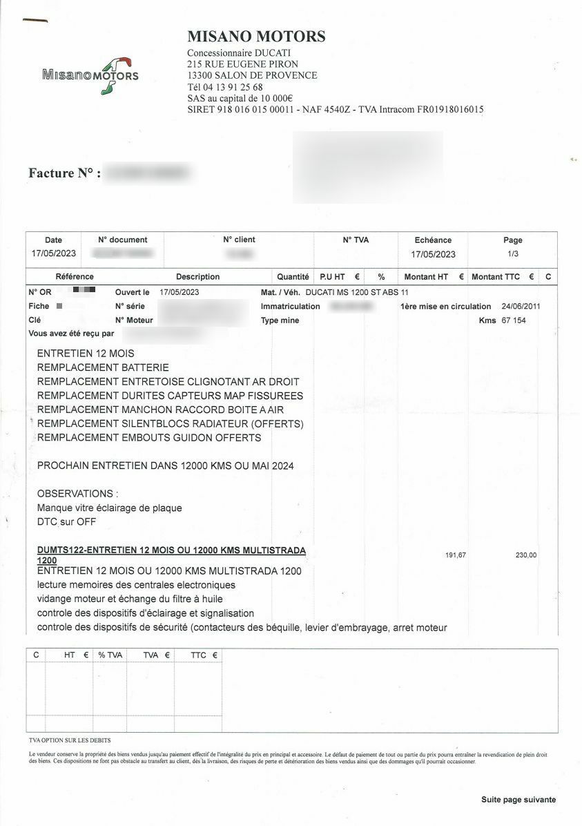 Photo DUCATI MULTISTRADA