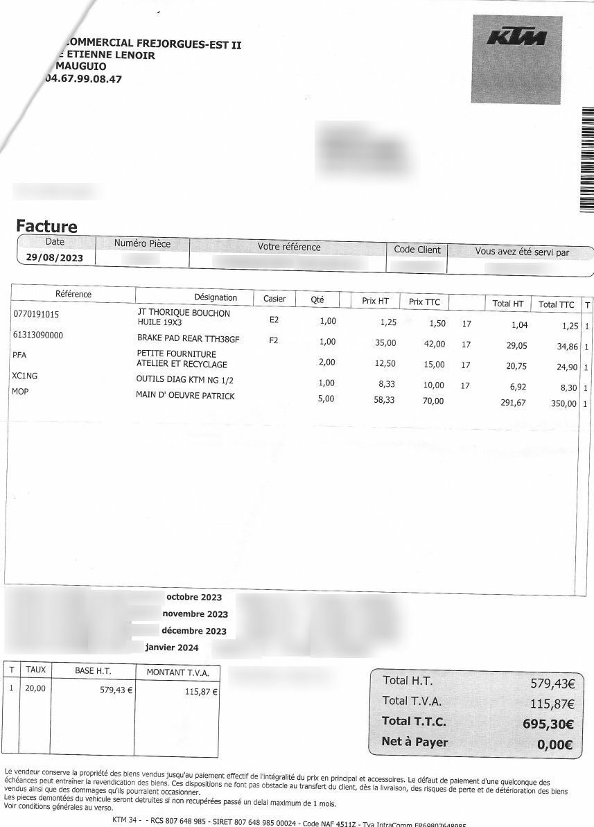 Photo KTM SUPER DUKE 1290 R