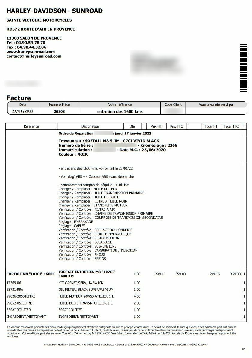 Photo HARLEY DAVIDSON FLSL