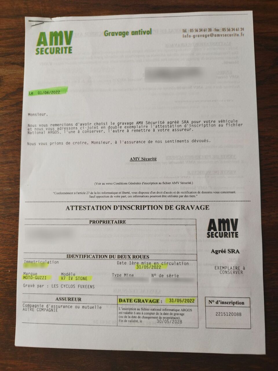 Photo MOTO GUZZI V7 IV STONE