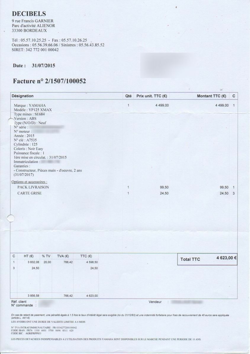 Photo YAMAHA XMAX 125 ABS