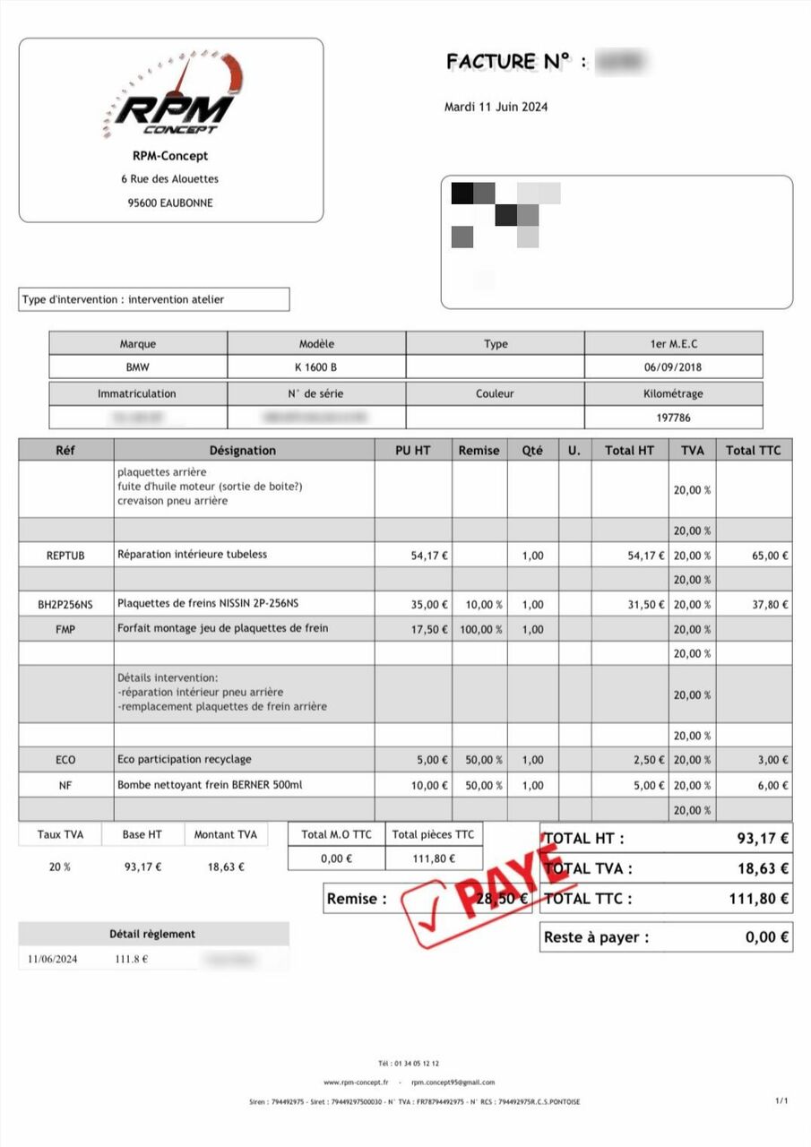 Photo BMW K 1600 GRAND