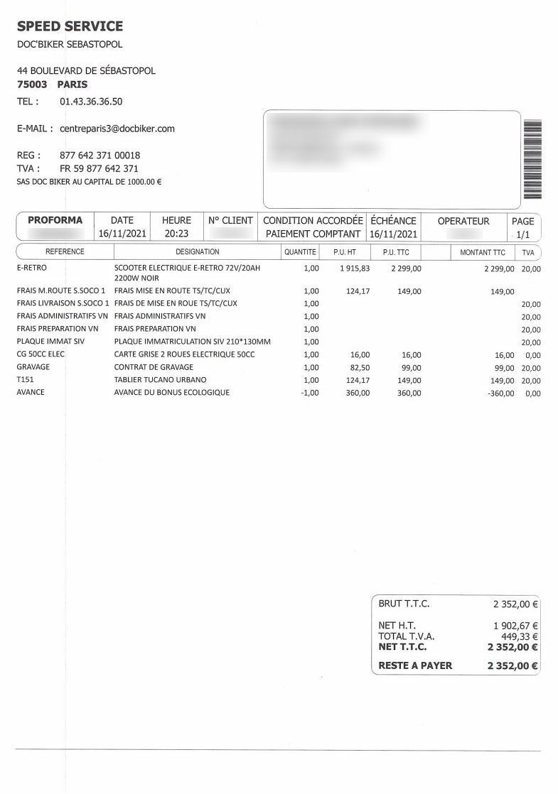 Photo EASY WATTS E BEE