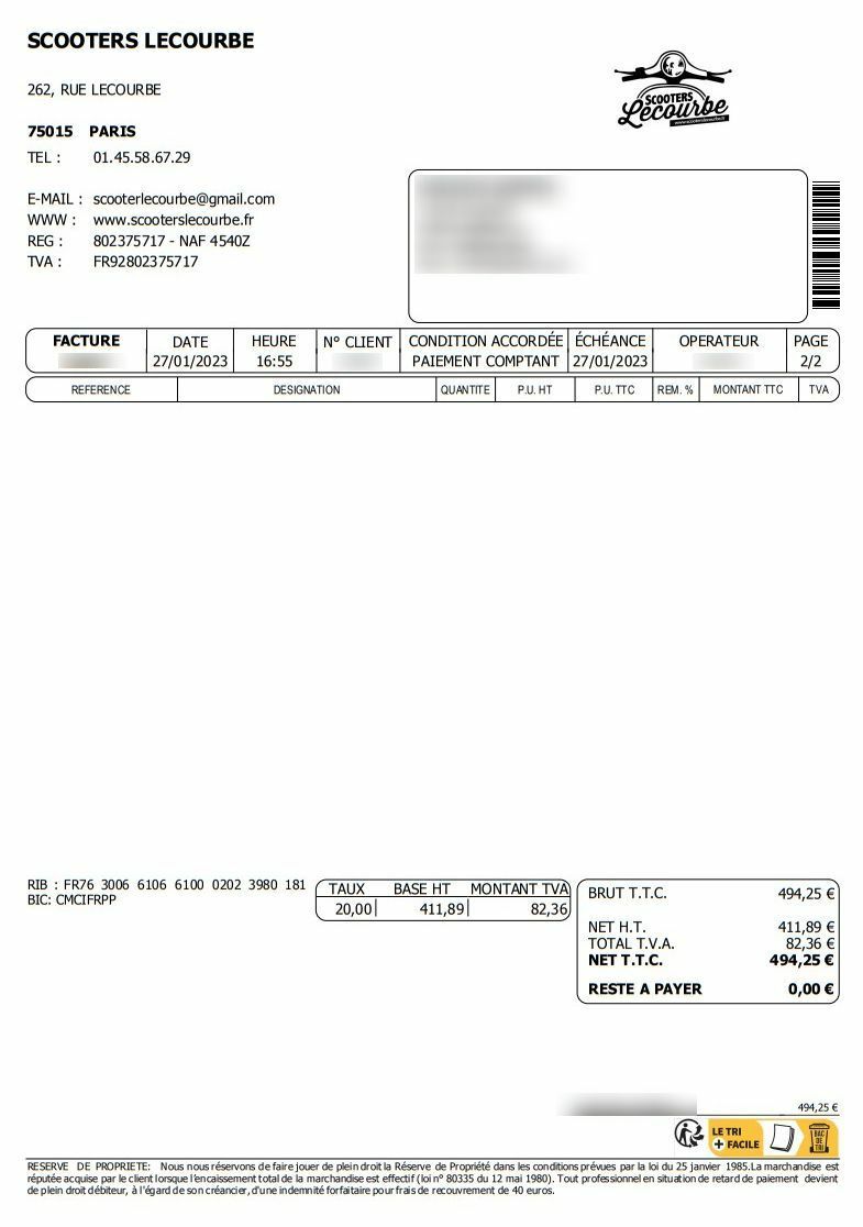 Photo PIAGGIO MP3 350 LT