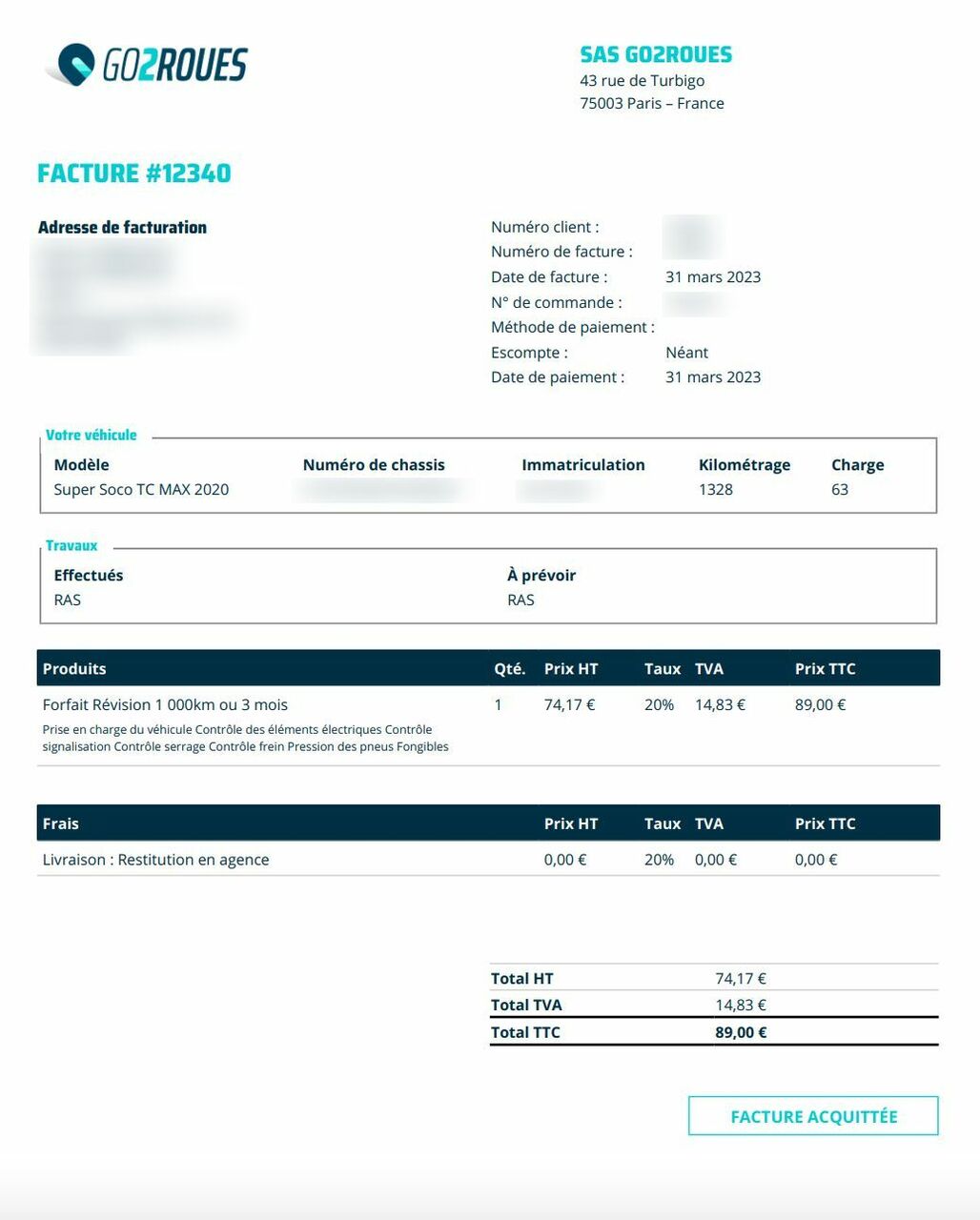 Photo SUPER SOCO TC MAX 125