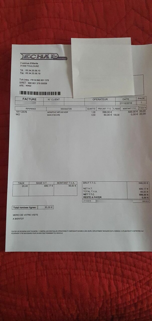 Photo GILERA FUOCO 500