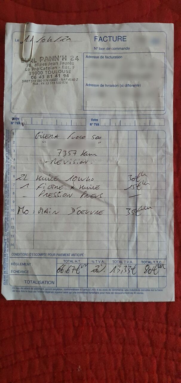 Photo GILERA FUOCO 500