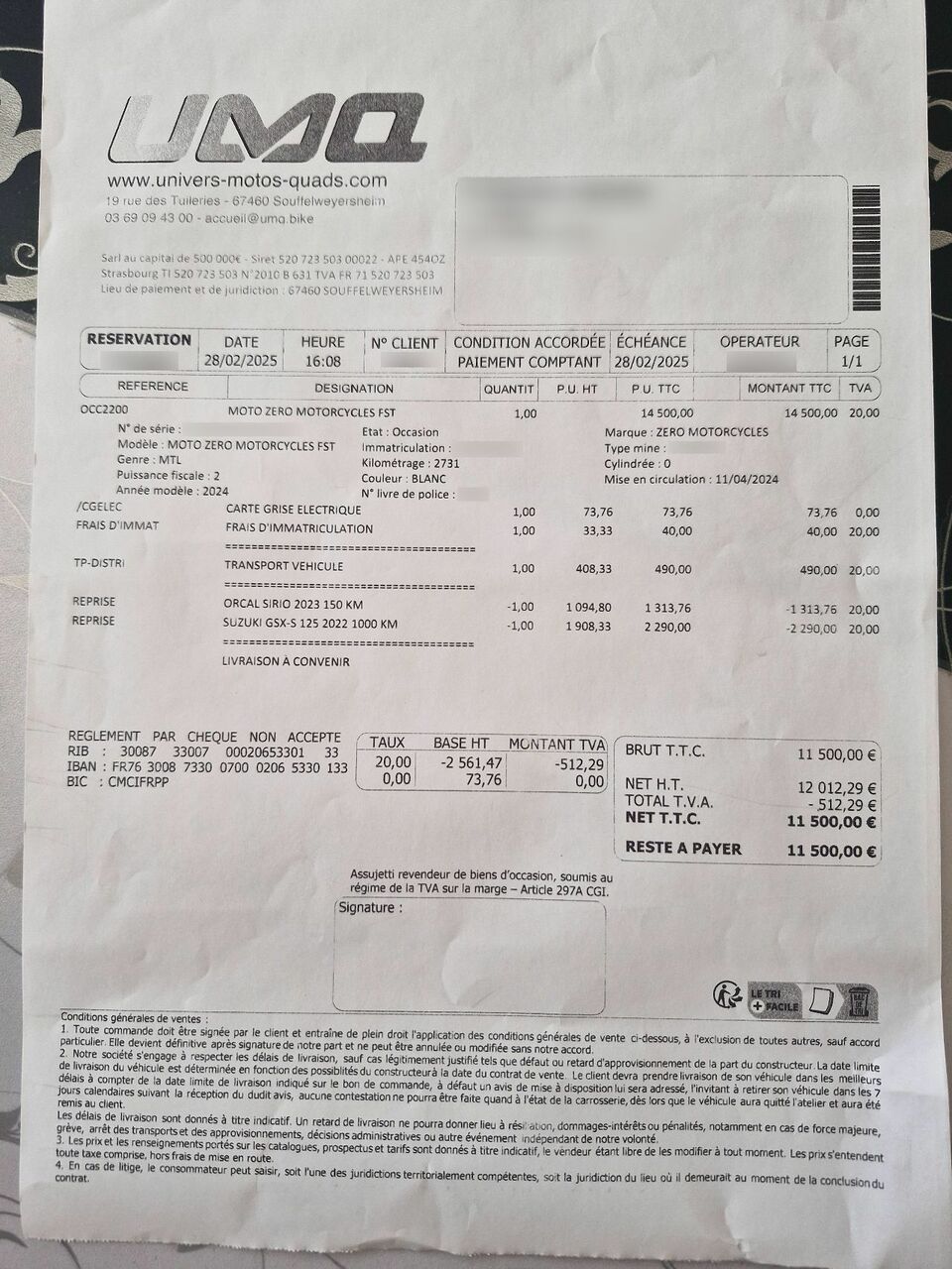 Photo ZERO MOTORCYCLES S