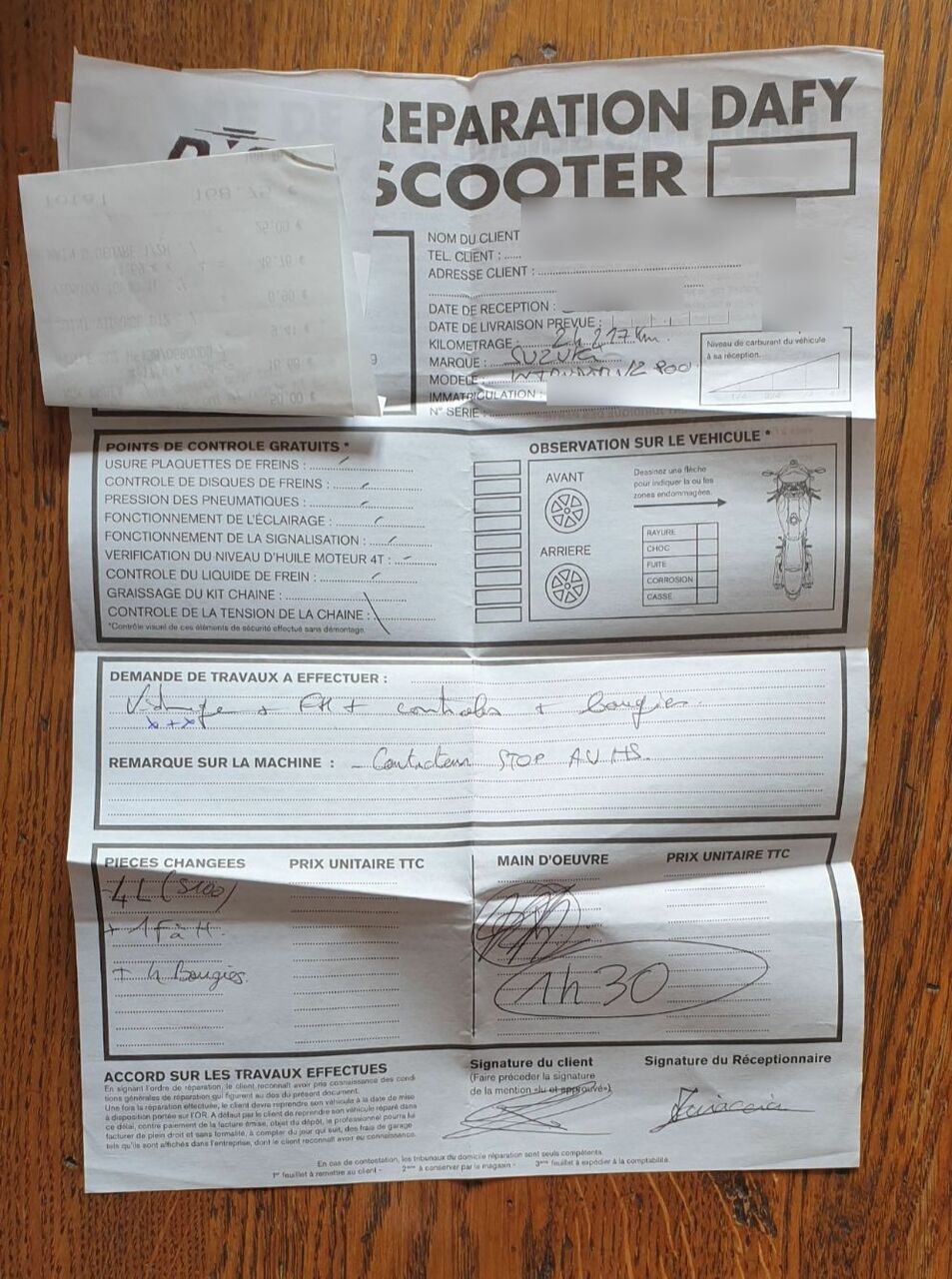 Photo SUZUKI INTRUDER 800