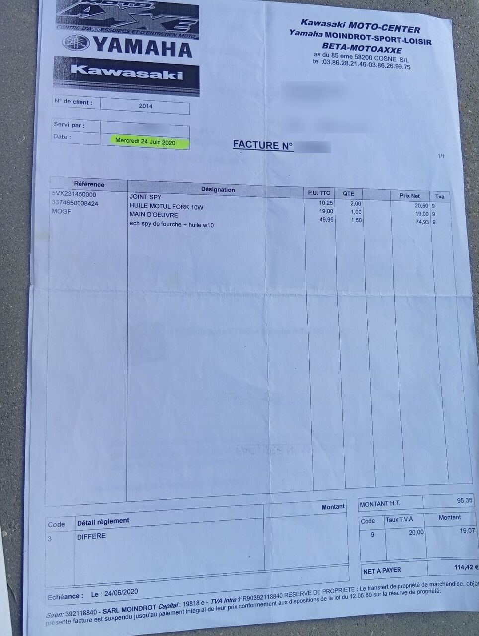 Photo YAMAHA FAZER 1000