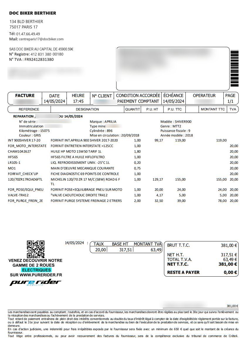 Photo APRILIA SHIVER