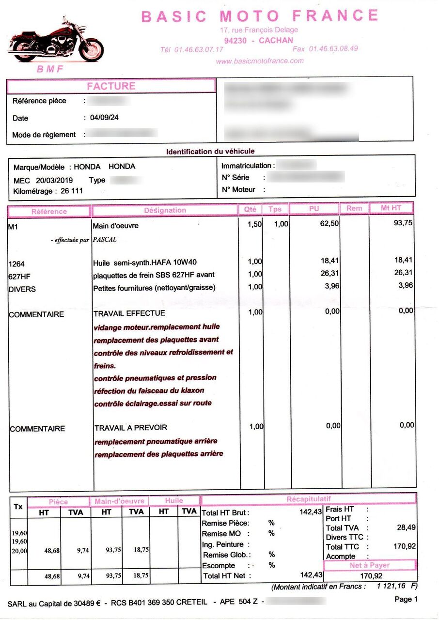 Photo HONDA NSS125AD