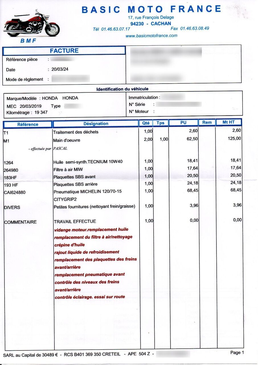 Photo HONDA NSS125AD