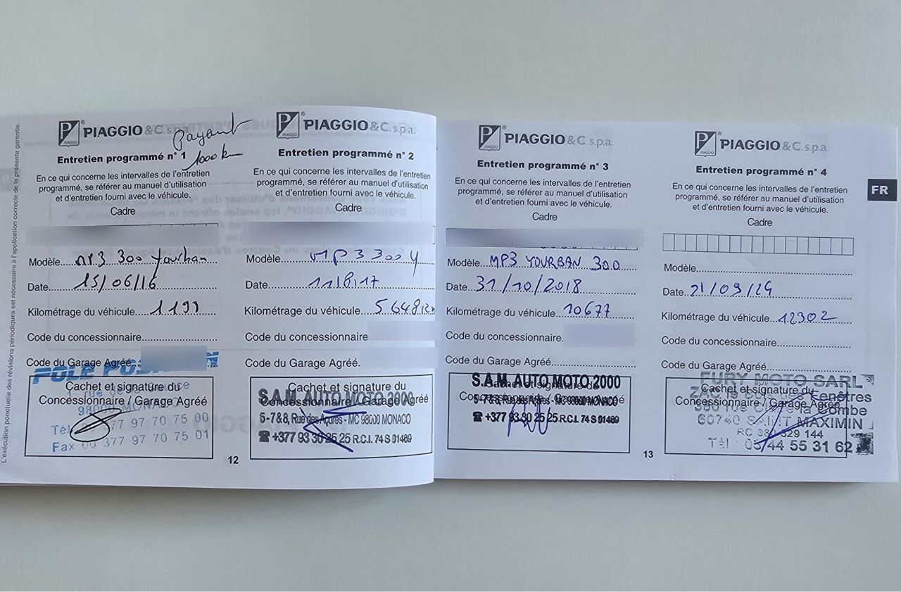 Photo PIAGGIO MP3 YOURBAN