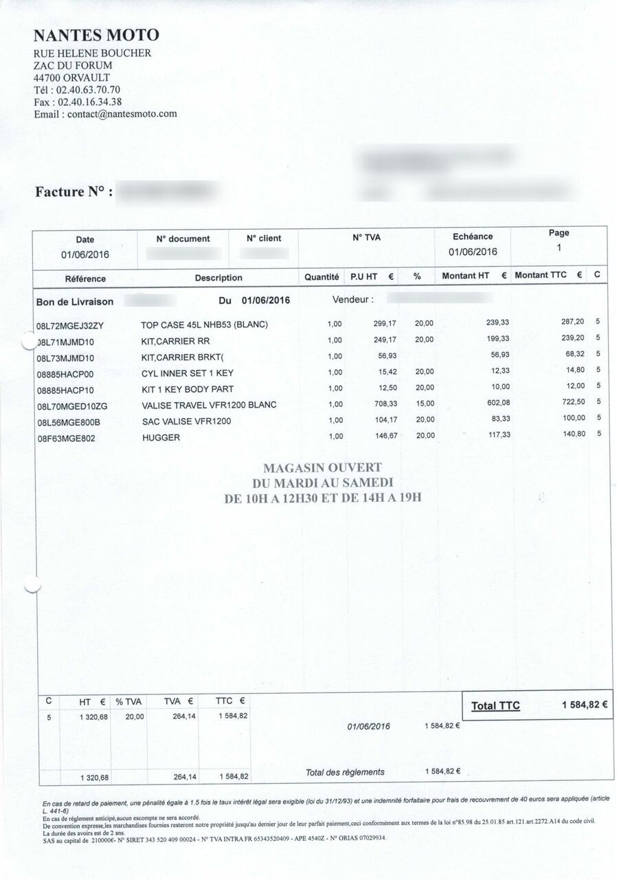 Photo HONDA VFR 1200 FD