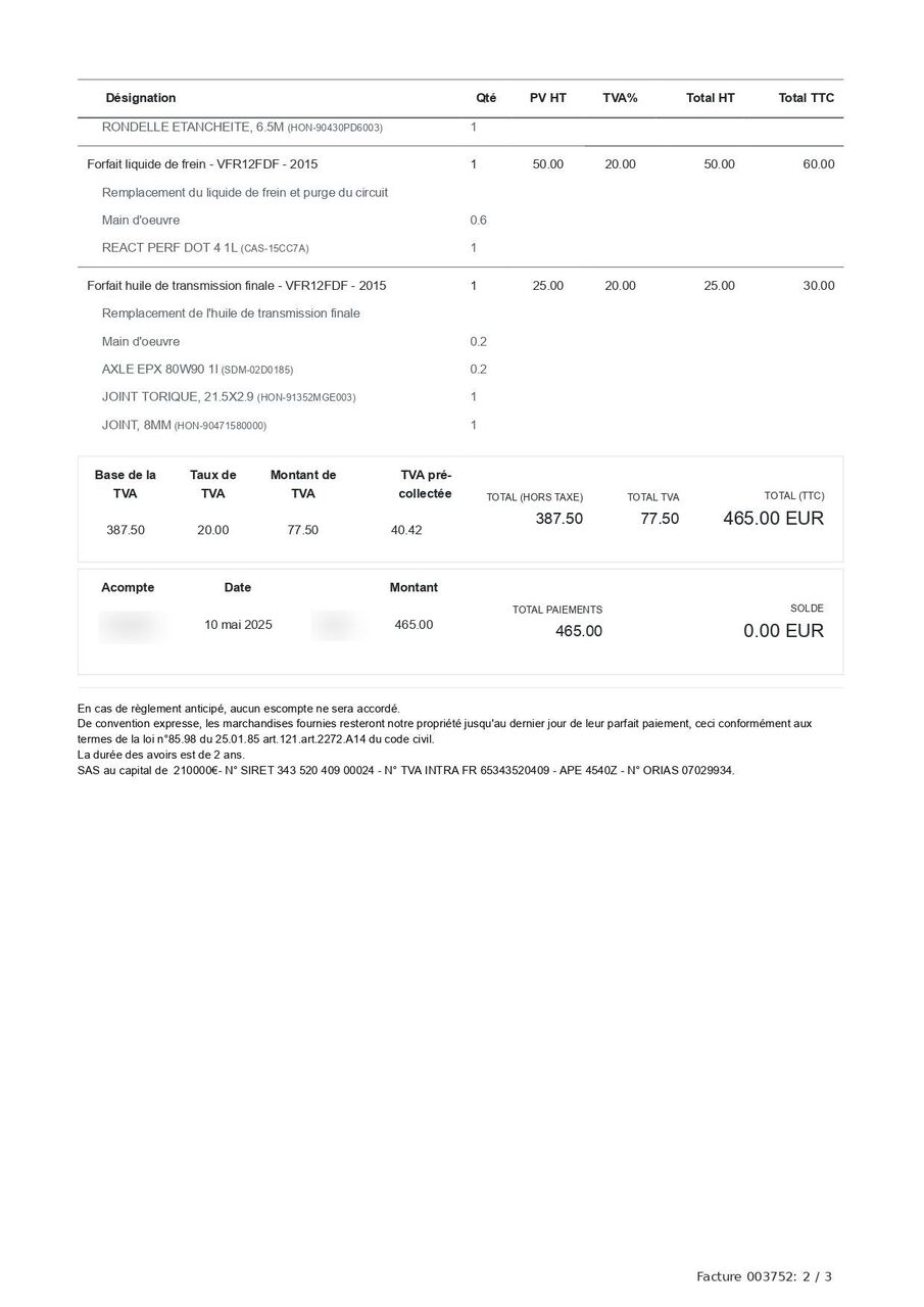 Photo HONDA VFR 1200 FD
