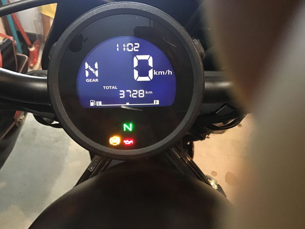 Photo HONDA REBEL 500 BLACK