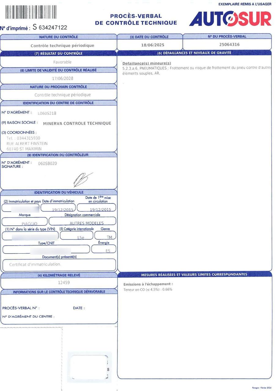 Photo PIAGGIO MP3 YOURBAN