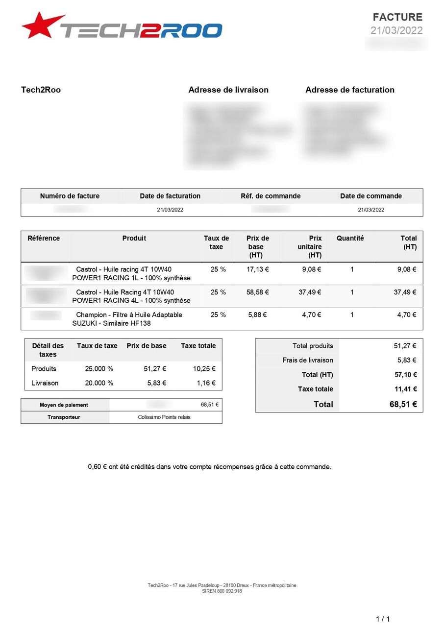 Photo SUZUKI GSX 1400