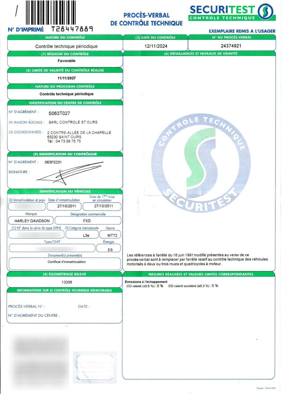 Photo HARLEY DAVIDSON FXD