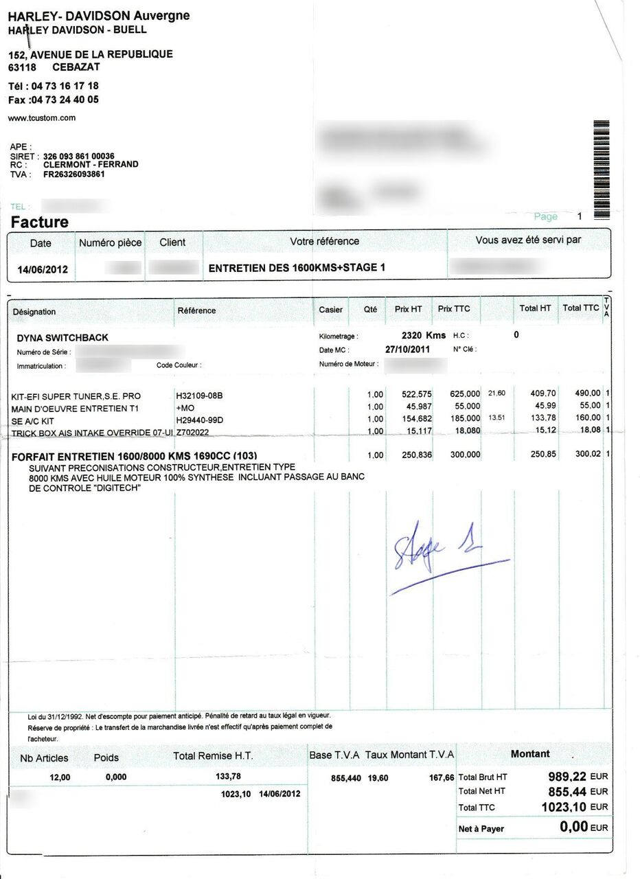 Photo HARLEY DAVIDSON FXD