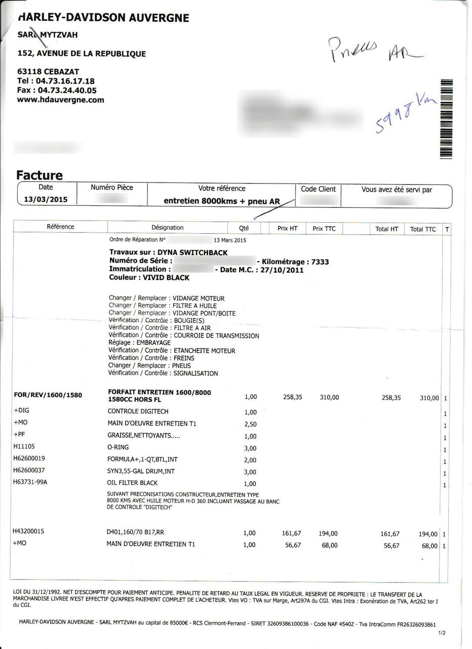 Photo HARLEY DAVIDSON FXD