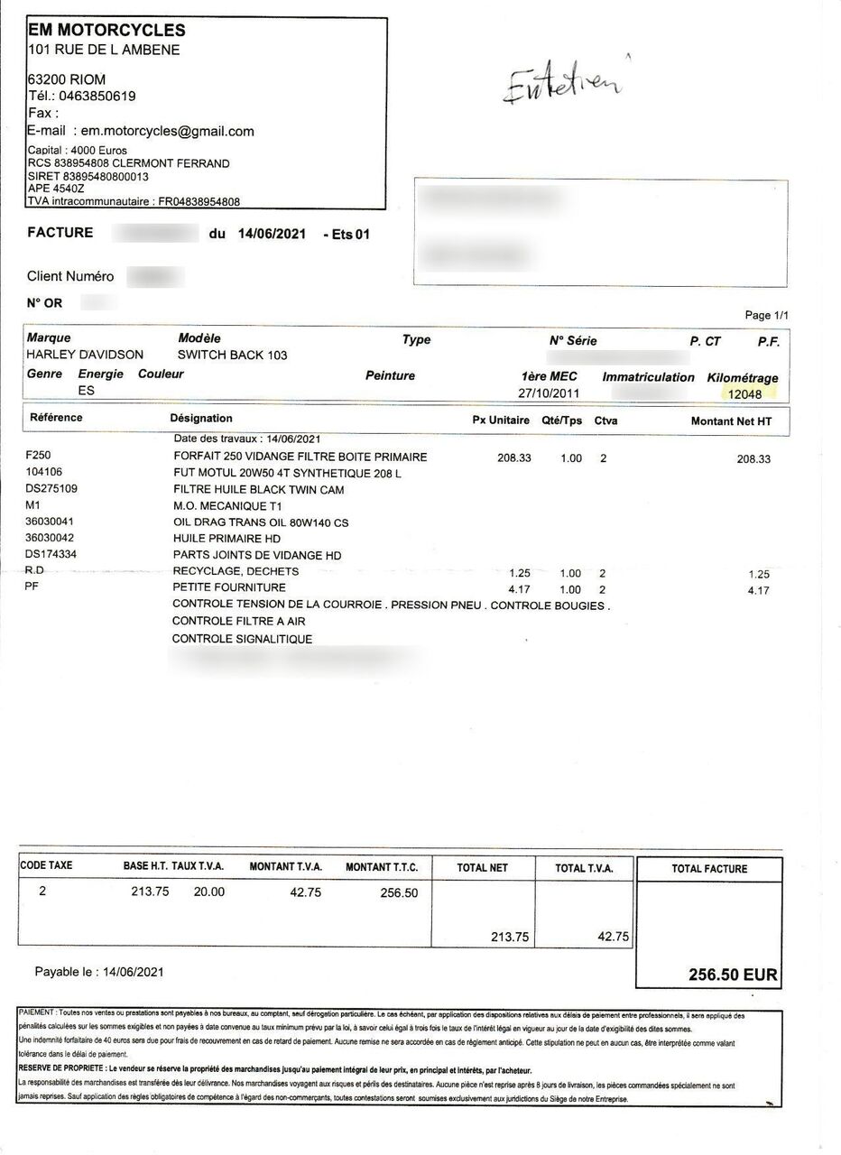 Photo HARLEY DAVIDSON FXD