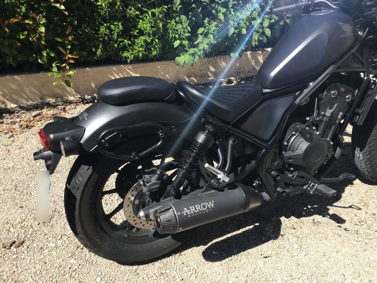 Photo HONDA REBEL 500 BLACK
