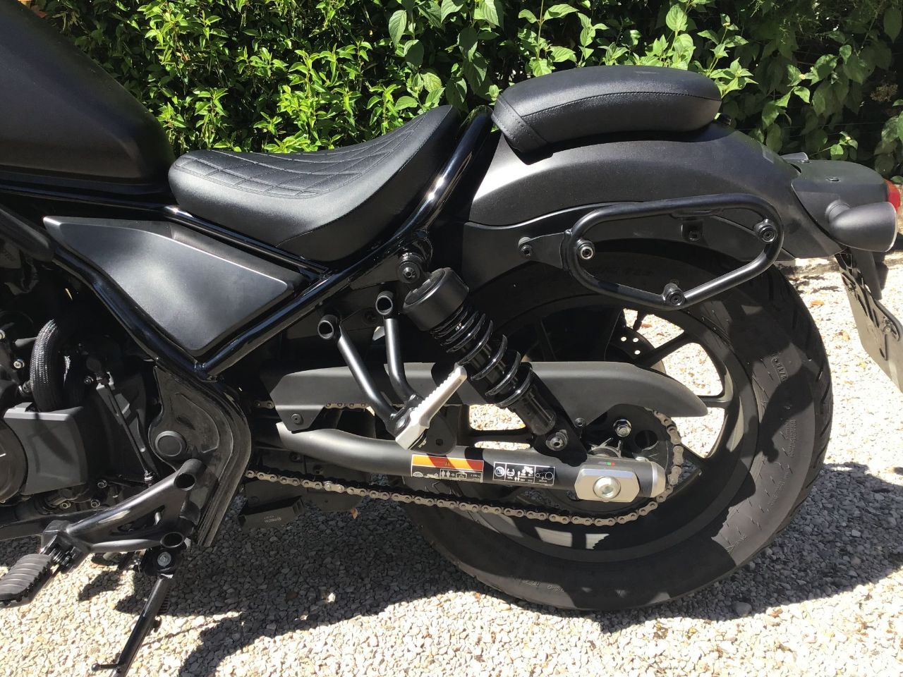 Photo HONDA REBEL 500 BLACK