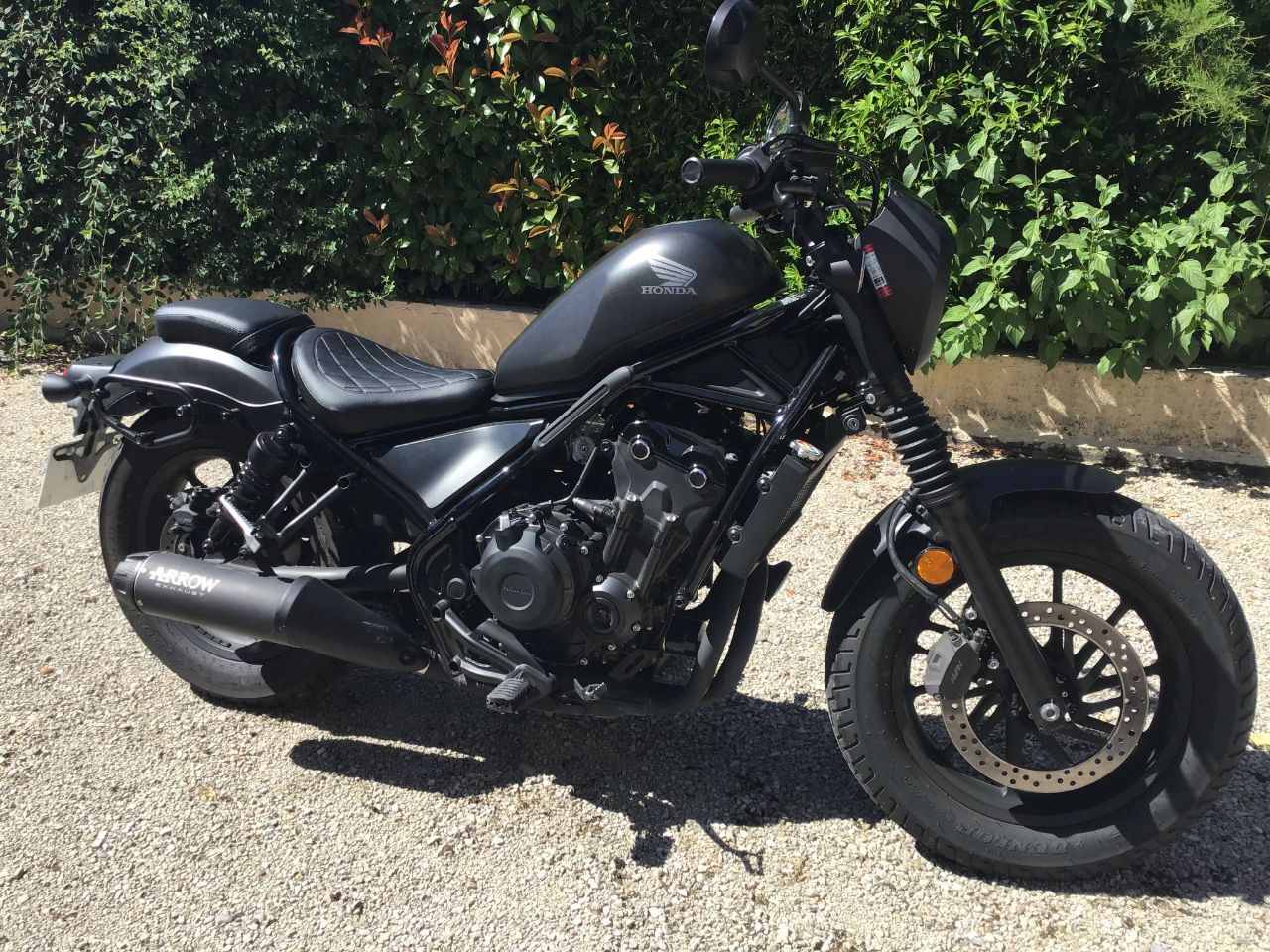 Photo HONDA REBEL 500 BLACK