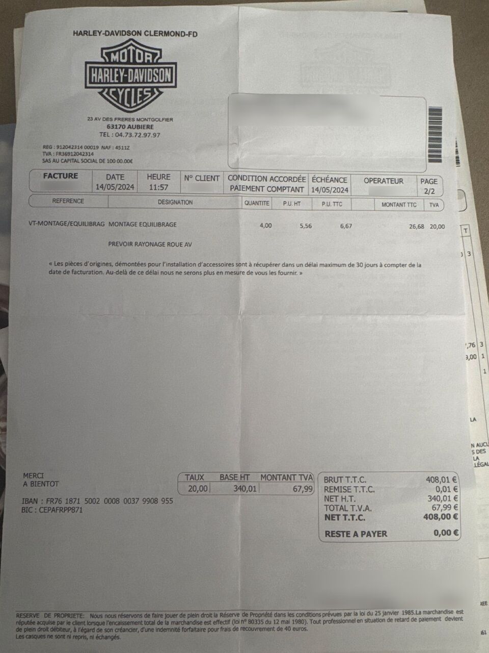 Photo HARLEY DAVIDSON FXD