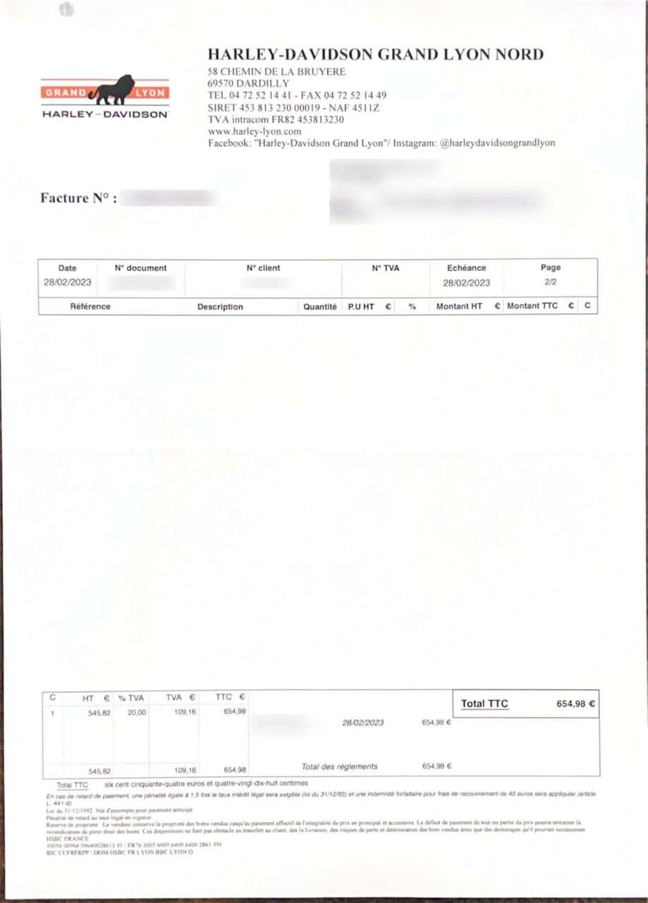 Photo HARLEY DAVIDSON GLIDE