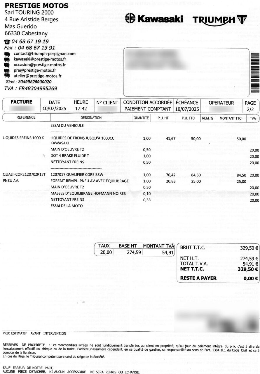 Photo KAWASAKI VERSYS