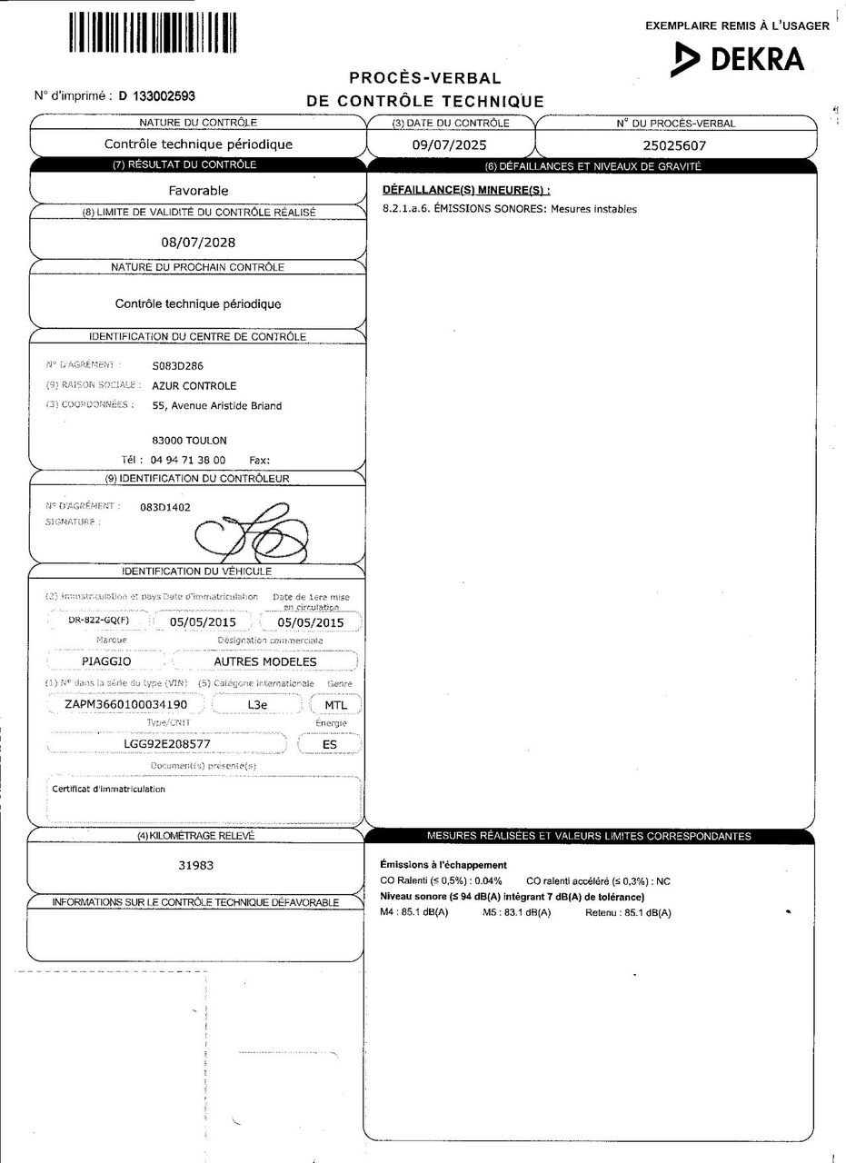 Photo PIAGGIO X EVO 125