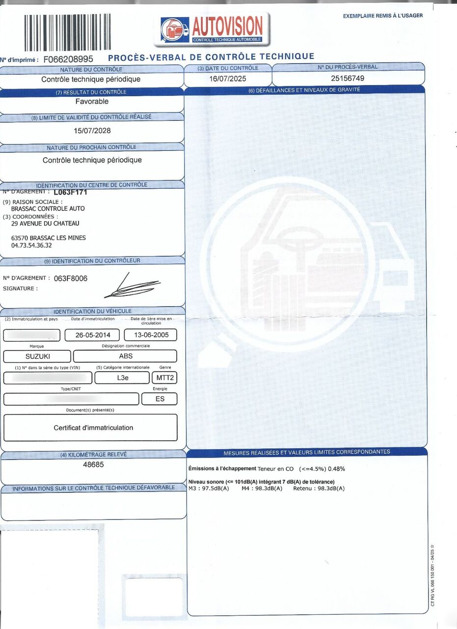 Photo SUZUKI MARAUDER 1600