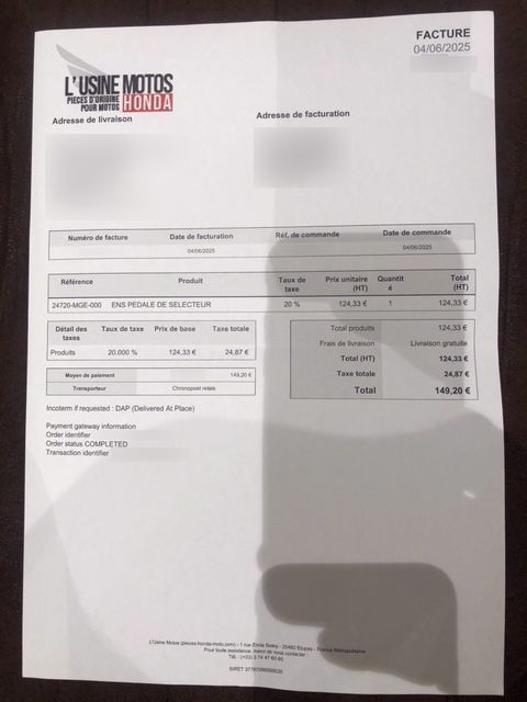 Photo HONDA VFR 1200