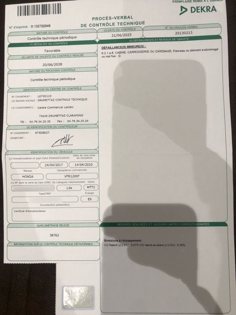 Photo HONDA VFR 1200