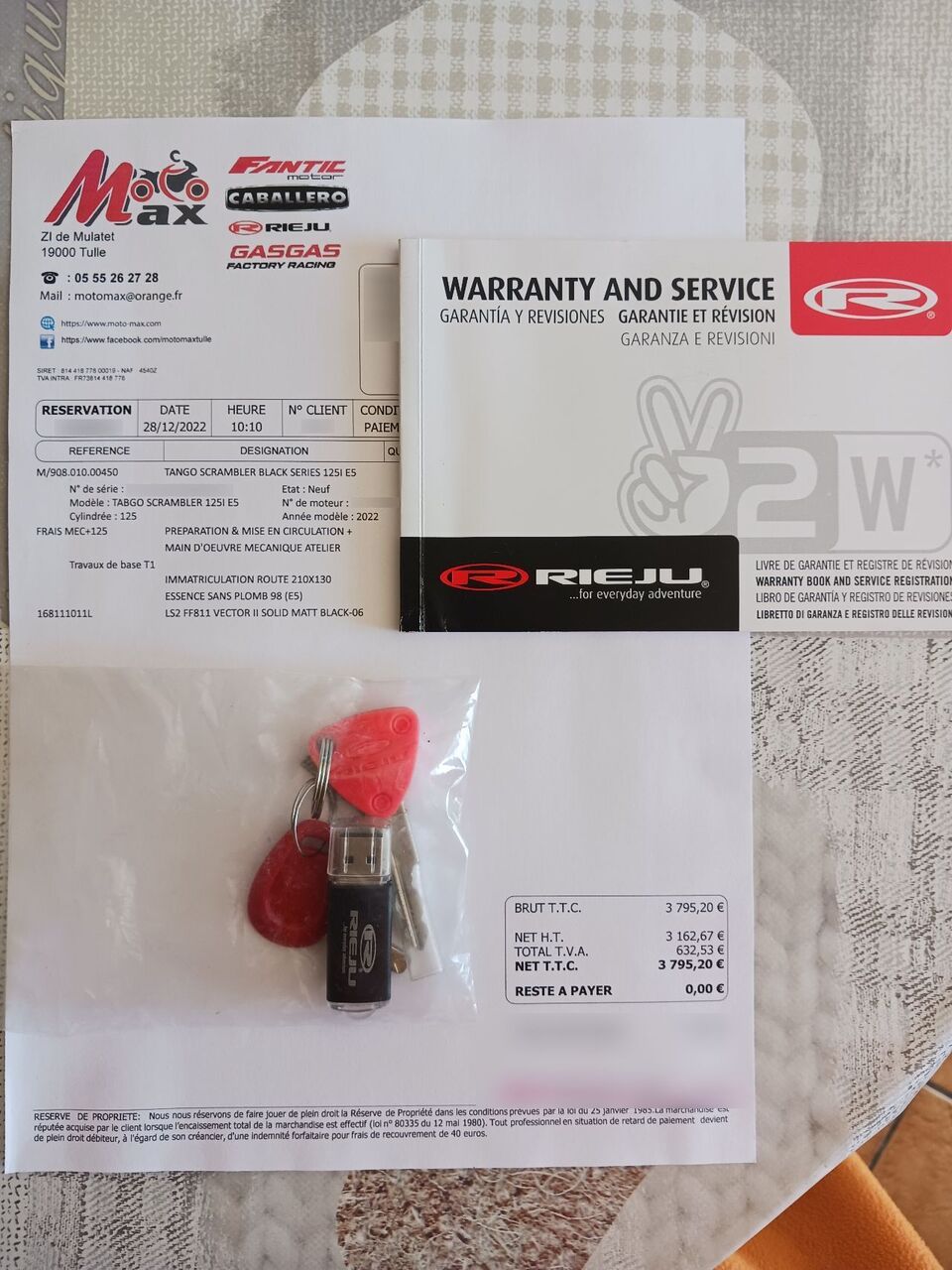 Photo RIEJU TANGO 125