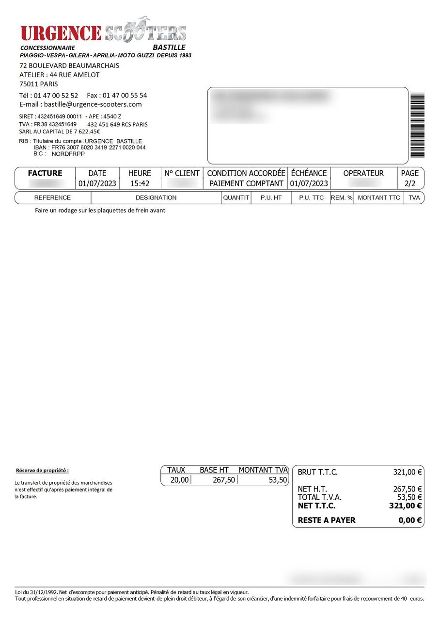 Photo PIAGGIO MP3 350 LT