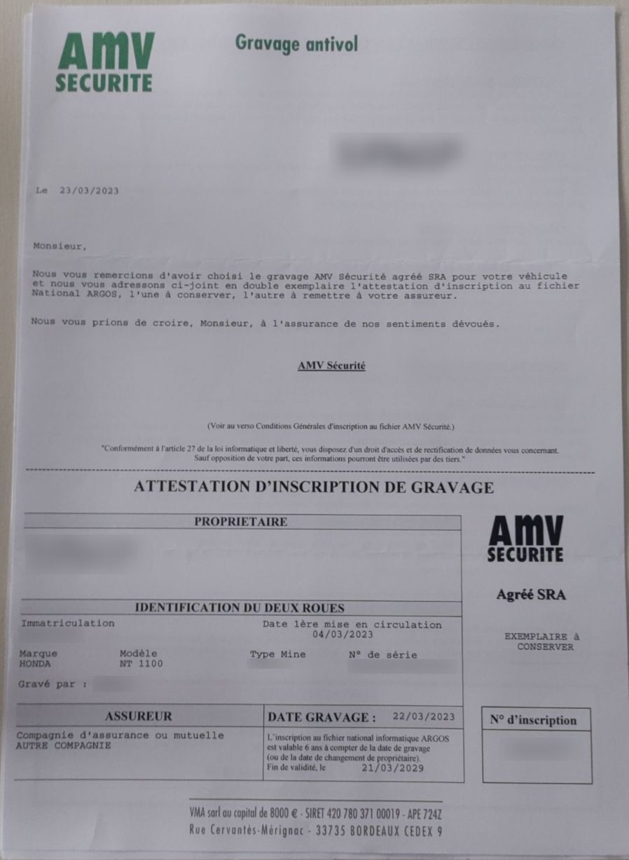 Photo HONDA NT 1100 DCT