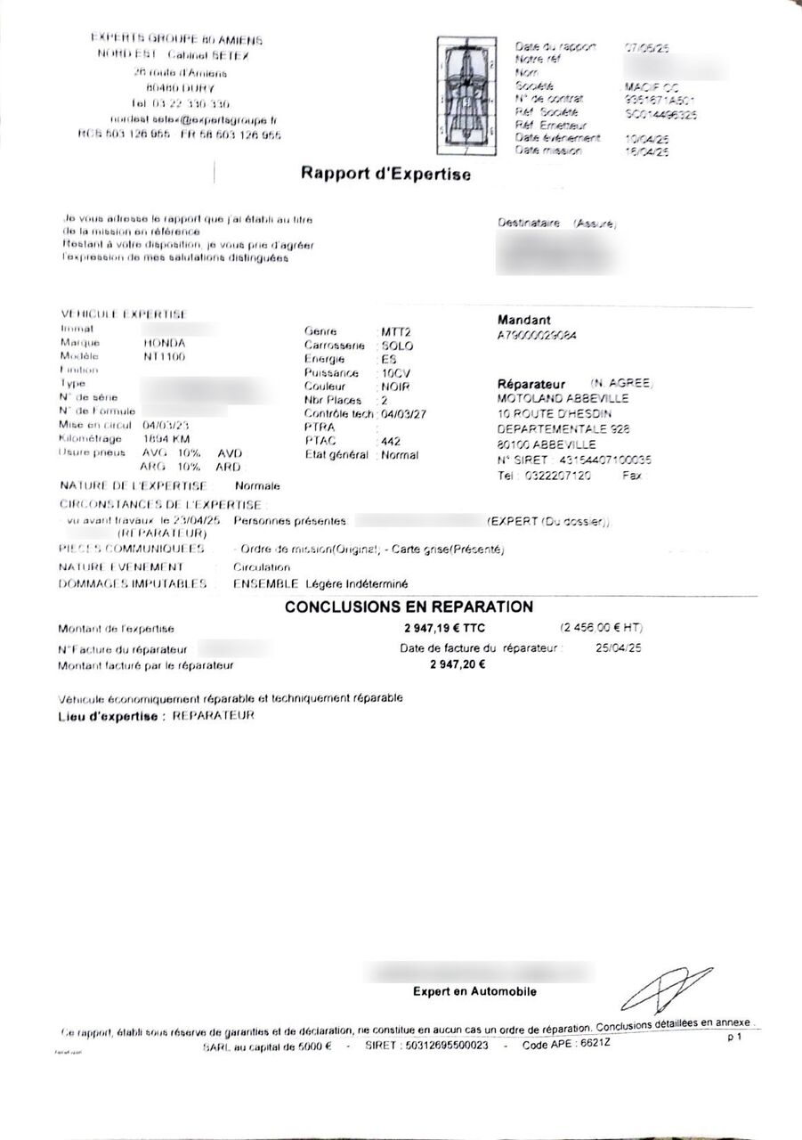 Photo HONDA NT 1100 DCT