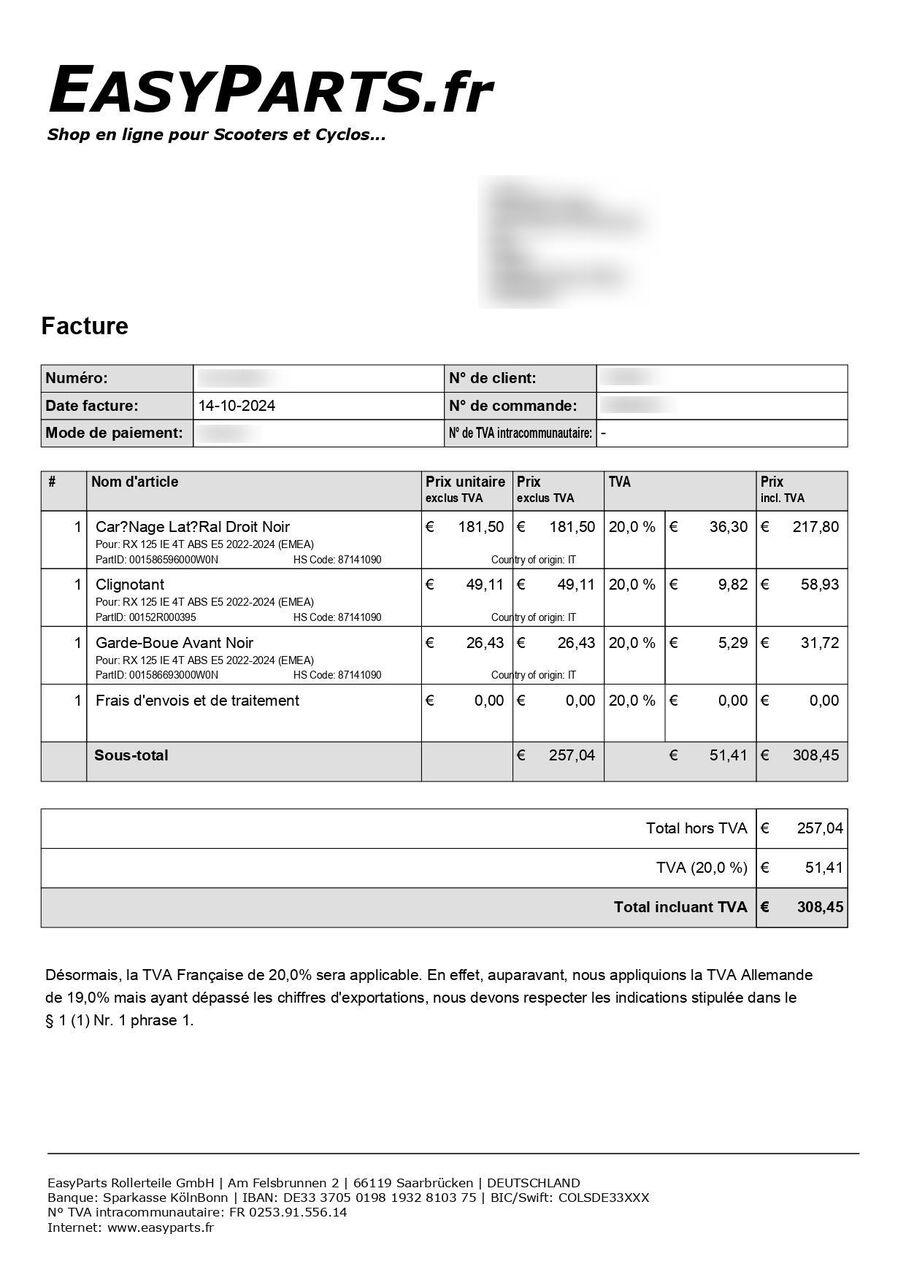 Photo APRILIA RX 125