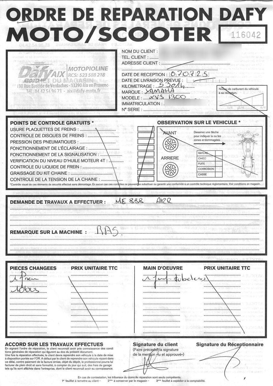 Photo YAMAHA MIDNIGHT STAR